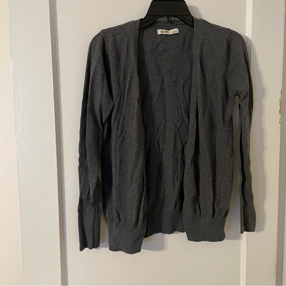 Old Navy Charcoal Knit Sweater